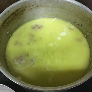 １０時間炊いた、自慢のしゃもがらです