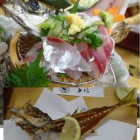 季節の魚と釜飯 魚信 - 特選刺身御膳。魚信(愛知県岡崎市)食彩品館.jp撮影