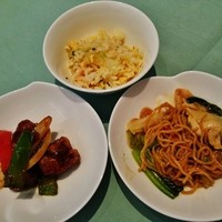 中国料理 桃李 - 『蟹肉入り焼飯』『五目焼きそば』『まろやか黒酢 酢豚』の３種～♪(^o^)丿