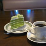 ゆーぽいんと - H27/8抹茶のケーキセット