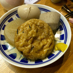 四季肴酒家 きなり - H28.01.09 おでん「玉子」 ・ 「大根」 ・ 「里芋」 ・ 「がんも」