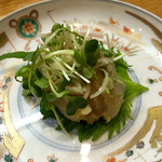 四季肴酒家 きなり - H28.01.09 「ウマズラハギの肝あえ」