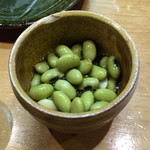 四季肴酒家 きなり - H28.01.09 お通し「浸し豆」