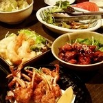 Egaoya - エビマヨとワタリガニの唐揚げ