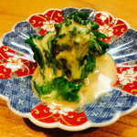 きわ心 - 菜の花ごまだれ