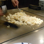 ステーキ工房 小粋  - 白ごはんをガーリックライスに変更していただけます。　2015.12