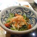 ステーキ工房 小粋  - サラダ　2015.12