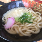 麺勝 - 並うどんのかけ