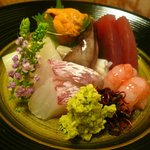 旭寿司 - お造り盛り合わせ