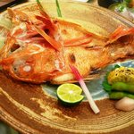 旭寿司 - キンキ塩焼き