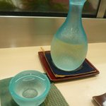 旭寿司 - お酒甘口（豊杯 純米しぼりたて）