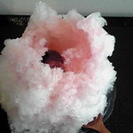 牡蠣屋 - （手擦りかき氷）ダブルベリー￥４００