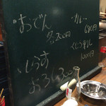 もつ焼き ねぎぼうず - H28.01.20 おすすめボード