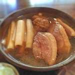 並木藪蕎麦 - 「鴨南ばん」　　　　　　　2015年12月