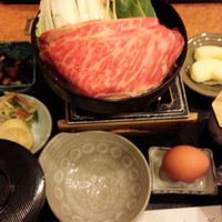 よつ谷 - すき焼き定食(16-02)