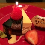 ファニエンテ - バースデーデザートプレート