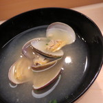 日本橋蛎殻町 すぎた - 浅利の椀