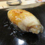 日本橋蛎殻町 すぎた - 穴子握り、ツメで