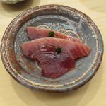 日本橋蛎殻町 すぎた - 長崎壹岐の鰹のづけ1