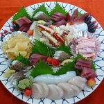 大野屋 - 刺身皿盛　　　8,000円 （税別）