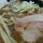 麺屋 庄太 - 魚介らぁ麺+煮玉子（スープはトロットロ）
