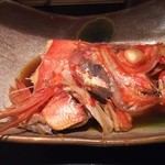 魚菜 由良 - 金目鯛の煮付け
