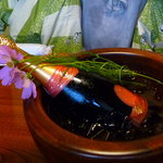 親和苑 - 嫁の誕生日にシャンパンを準備してもらいました♪