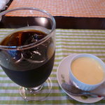 ピエロ - セット　＋１００円（コーヒー）とサービスのプリン