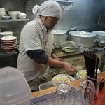 極太濁流ラーメン ら・けいこ - 店主様(*^^*)