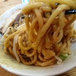 極太濁流ラーメン ら・けいこ - 極太麺♪