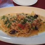 ウサギのラグーパスタ