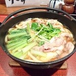 喜道庵 - 鴨なべうどん