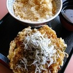 すし・海鮮丼のマキハラ - ｢篠島産しらすのかき揚げ丼｣580円