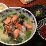 めしの助 - 鮭茶漬け