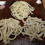 佐野蕎麦 - 三種盛り（大）