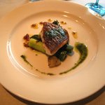 Restaurant27 - 〔'08/05〕ランチ　白身魚のポワレ　アスパラガスソース