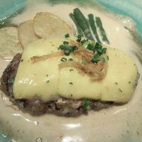 旬菜ステーキ処 らいむらいと - チーズハンバーグ