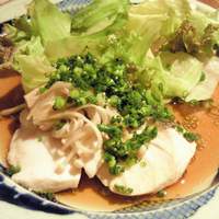 食幹 渋谷 - 鯛とエノキのさっぱり蒸し