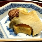 豪龍久保 - 蝦夷鮑、うるい