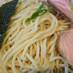 竹麺亭 - 魚介醤油つけ麺♪(大盛400㌘)