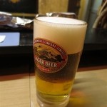 もつ焼き じんちゃん - 現在はキリンラガー