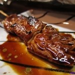 もつ焼き じんちゃん - テッポウ(シロかテッポウはどちらか)