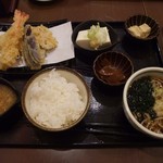Keiou takahatae sushi ten - 天ぷら定食