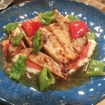 がじゅまる - 豚ステーキ・ロッシーニ風（裏メニュー）