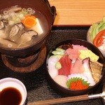 Kikuzushi - ランチ「旬の魚料理とちらしのランチ」