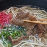 空港食堂 - ソーキのアップ写真