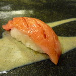 ちとせ鮨 - トロ☆上質な脂が口の中いっぱいに広がります♪