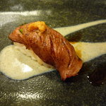 ちとせ鮨 - 佐賀牛の炙り！