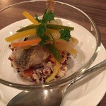 ビストロ カキヤ - ハタハタのエスカベッシュ（アミューズ）