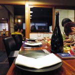 ベルトラン ラーシェ ル ブルターニュ 神楽坂 - 店内　カウンター